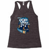 pop tardis Racerback Tank
