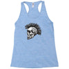 evil skull Racerback Tank