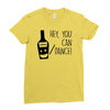 can i dance Ladies Fitted T-Shirt