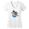 Shark Women's V-Neck T-Shirt