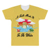 a turtle made it to the water All Over Men's T-shirt