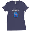better learning through osmosis Ladies Fitted T-Shirt