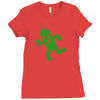 cactuar final fantasy Ladies Fitted T-Shirt