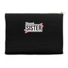 blessed sister with flower white color Accessory Pouches