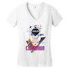 who loves chihuahua Women's V-Neck T-Shirt