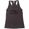 push button receive bacon t shirt funny awesome nerdy geeky humor tee Racerback Tank