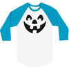 jack o lantern halloween 3/4 Sleeve Shirt