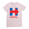 hillary hospital Ladies Fitted T-Shirt