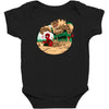an amazing sand castle Baby Bodysuit