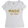 Made In The 80's Women's Triblend Scoop T-shirt