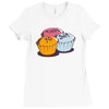 treat yo self Ladies Fitted T-Shirt
