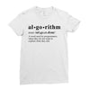Algorithm Dictionary Ladies Fitted T-Shirt