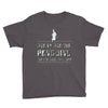 one by one penguins stealing Youth Tee