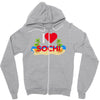 i love sochi Zipper Hoodie