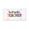 Kindergarten Teacher License Plate