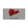 liver cancer awareness License Plate