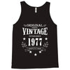 original parts vintage established 1977 perfectly aged Tank Top