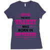 The Best Grammy Was Born In Sebtember Ladies Fitted T-Shirt