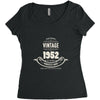 premium vintage 1952 classic perfectly aged limited edition Women's Triblend Scoop T-shirt