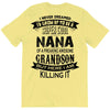 Super Cool Nana Of A Freaking Awesome Grandson T-Shirt