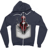 waiting for francis Zipper Hoodie