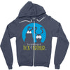 tick and arthur Zipper Hoodie