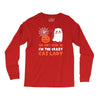 i'm the crazy cat lady Long Sleeve Shirts