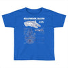 millennium falcon blueprint Toddler T-shirt