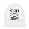 legends were born in october genuıne 1996 qualıty one kind of aged l Baby Beanies