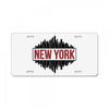 new york License Plate