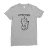 kitto corn Ladies Fitted T-Shirt