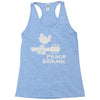 peace and music Racerback Tank