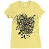 rosebud Ladies Fitted T-Shirt