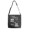 i just want to drink coffee &amp; bake things Adjustable Strap Totes