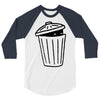 garbage ghost 3/4 Sleeve Shirt