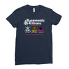 basements and kittens Ladies Fitted T-Shirt