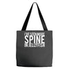 i've seen more spine in jellyfish Tote Bags