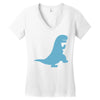 dinosaurus Women's V-Neck T-Shirt
