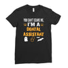 dental assistant halloween Ladies Fitted T-Shirt
