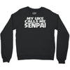 my uke calls me senpai Crewneck Sweatshirt