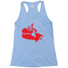 Canada Continent Roots Racerback Tank