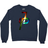 jake paul colorful galaxy Crewneck Sweatshirt