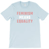 Feminism Means Equality T-Shirt