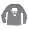 breaking bad heisenberg walter Long Sleeve Shirts