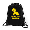 baby on board ! Drawstring Bags
