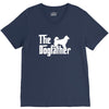 the dogfather thai bangkaew white V-Neck Tee
