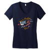 pushpalogy Women's V-Neck T-Shirt