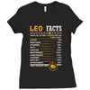 Leo Facts Zodiac Ladies Fitted T-Shirt