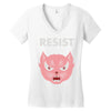 resist Women's V-Neck T-Shirt