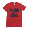sherlock holmies Ladies Fitted T-Shirt